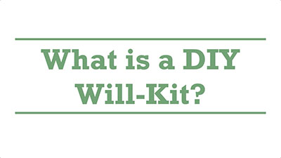 What is a DIY Will-Kit? | Genders - Adelaide