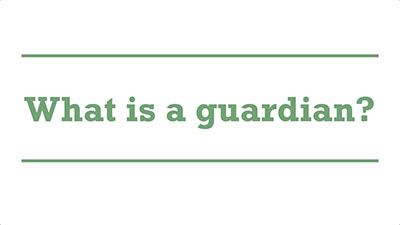 What is a guardian? | Genders - Adelaide