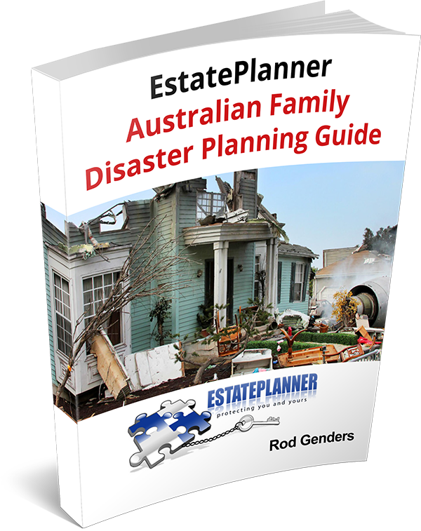 EstatePlanner Australian Family Disaster Planning Guide Book Cover