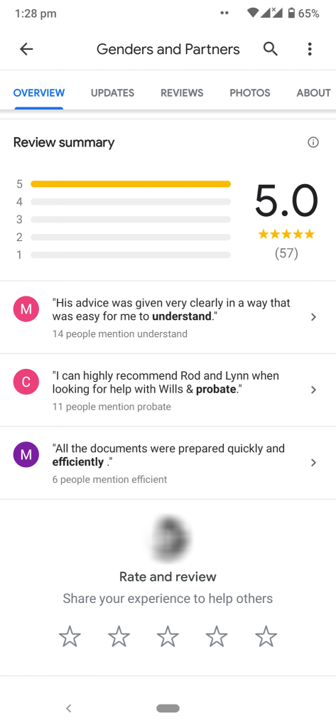 google maps review screenshot 3