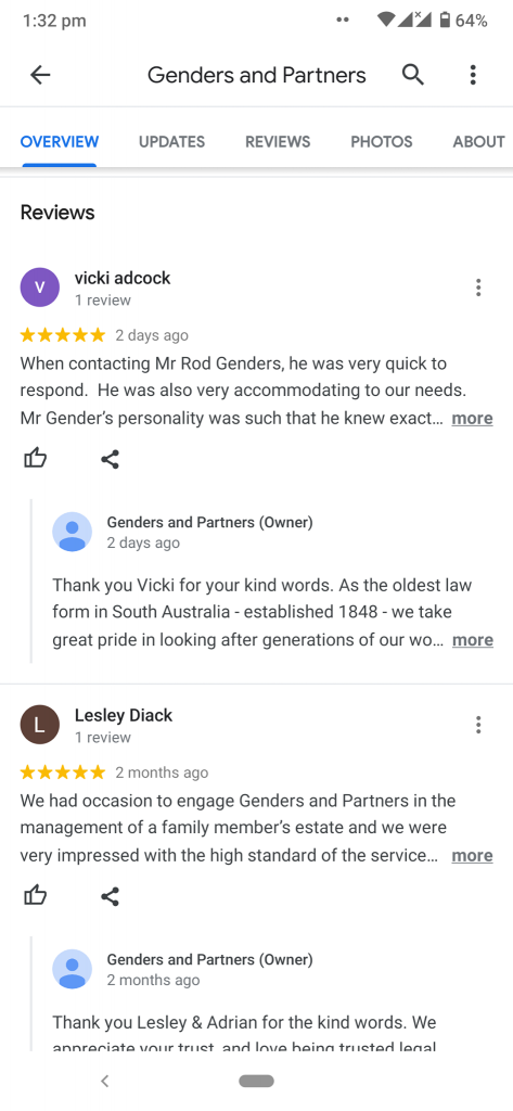 google maps review screenshot 5